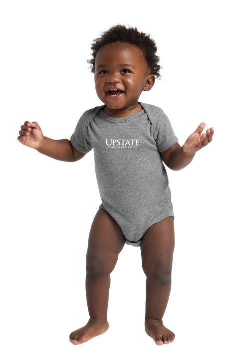 Rabbit Skins™ Infant Short Sleeve Baby Rib Bodysuit RS4400